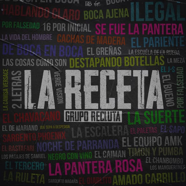 Album cover art for La Receta