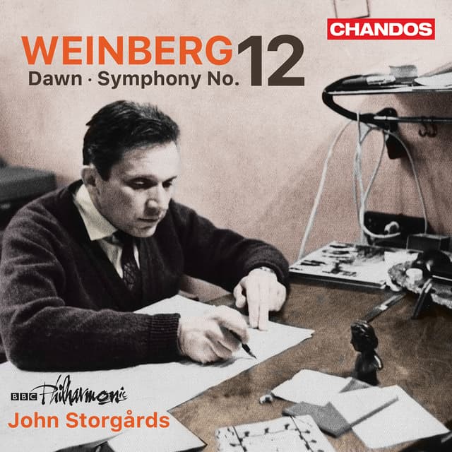 Album cover art for Weinberg: Dawn - Symphony No. 12