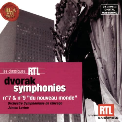 Album cover art for Dvorak: Symphonie No. 9 "Du Nouveau Monde"+ Symphonie No. 7