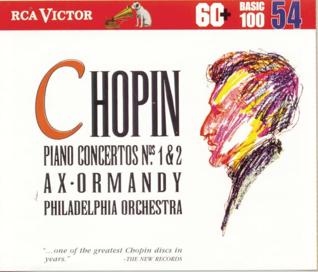 Album cover art for Chopin : Piano Concertos 1 & 2