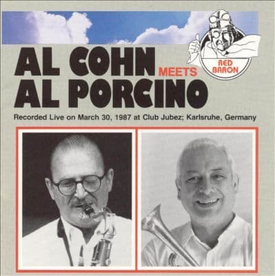 Album cover art for Al Cohn Meets Al Porcino