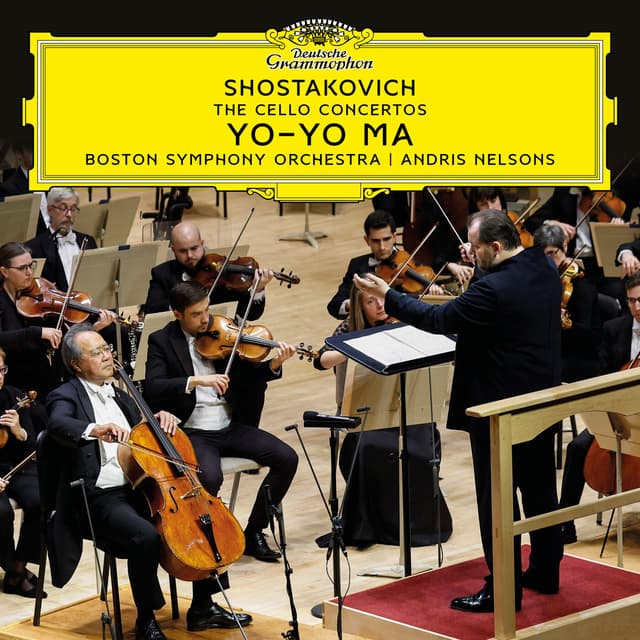 Album cover art for Shostakovich: The Cello Concertos