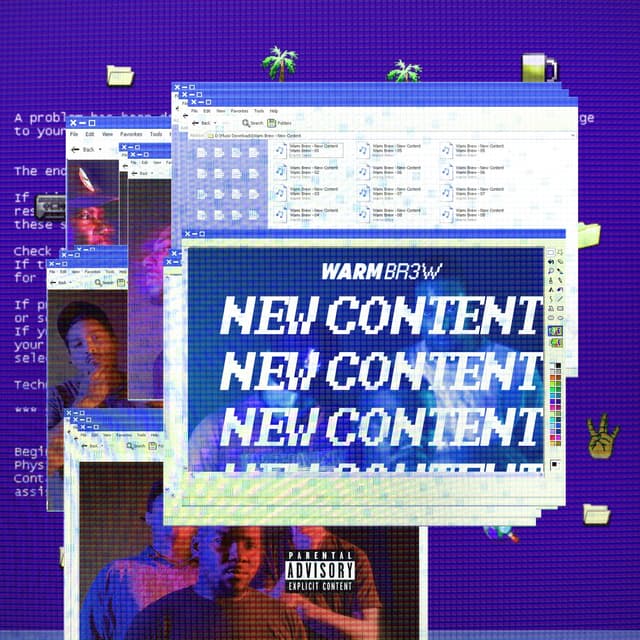 Album cover art for New Content