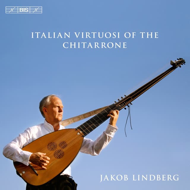Album cover art for Italian Virtuosi of the Chitarrone