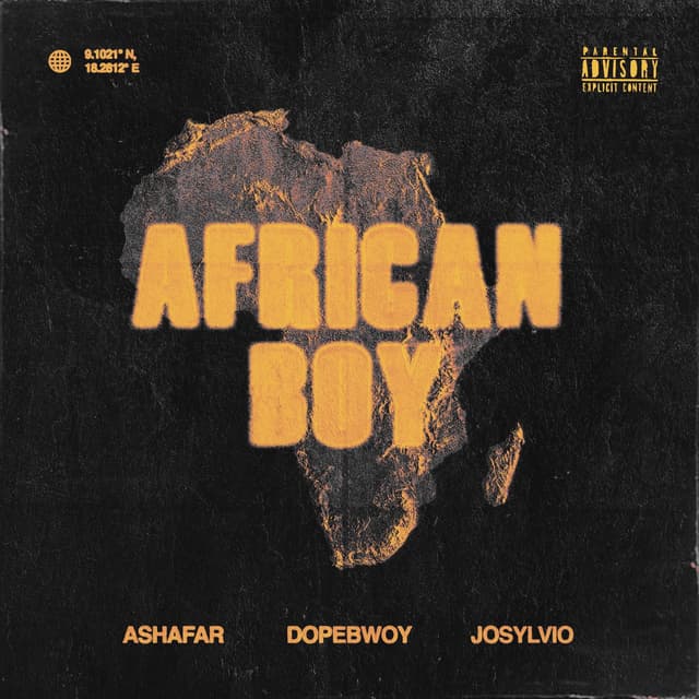 Album cover art for African Boy