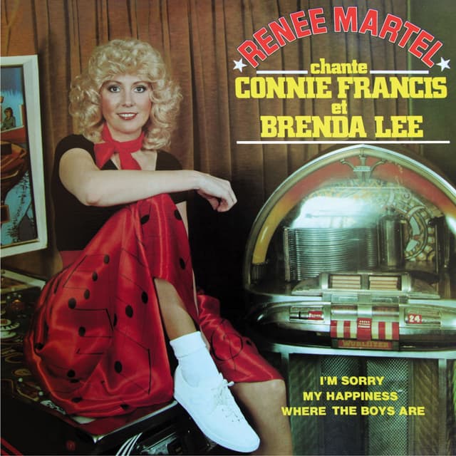 Album cover art for Renée Martel Chante Connie Francis et Brenda Lee