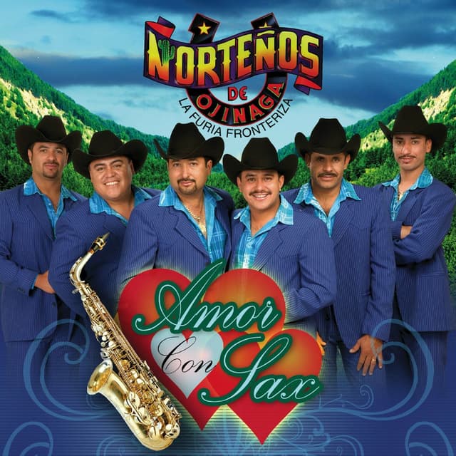 Album cover art for Amor Con Sax