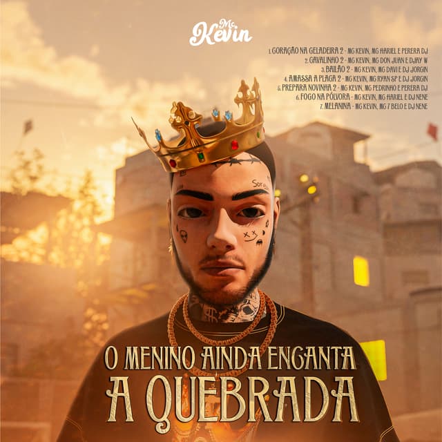 Album cover art for O Menino Ainda Encanta a Quebrada