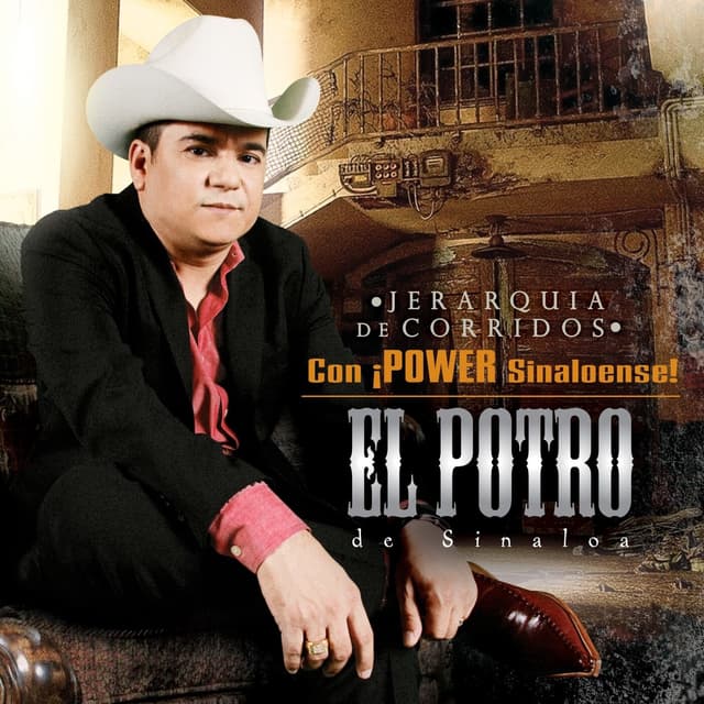 Album cover art for Jerarquia de Corridos con Power Sinaloense!