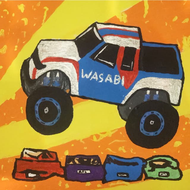 Album cover art for Wasabi