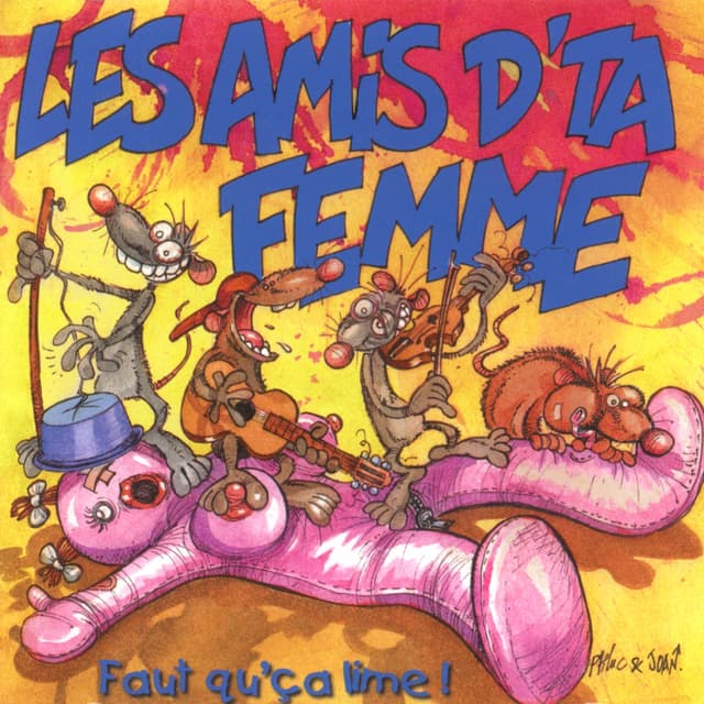 Album cover art for Faut Qu'ça Lime