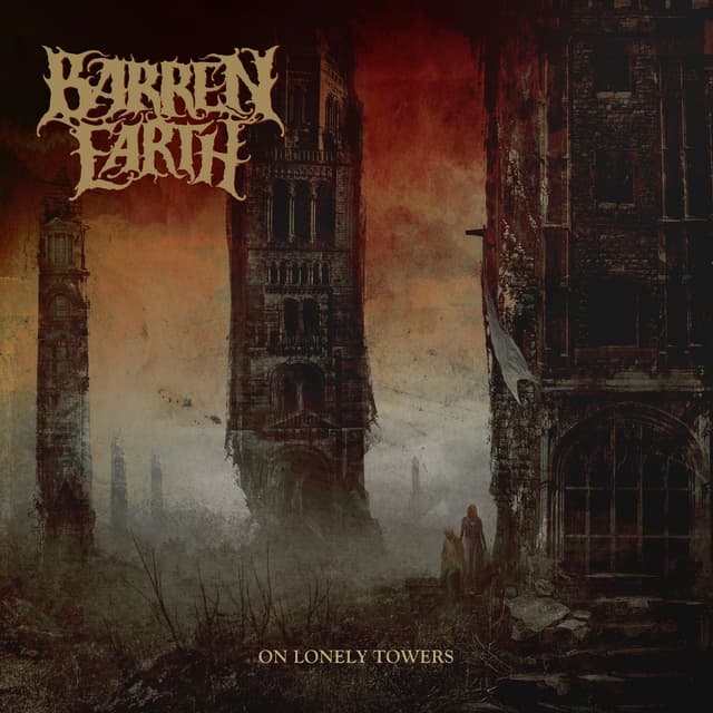 Album cover art for On Lonely Towers