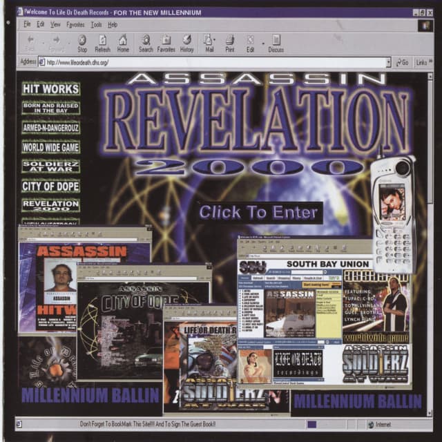 Album cover art for Revelation 2000