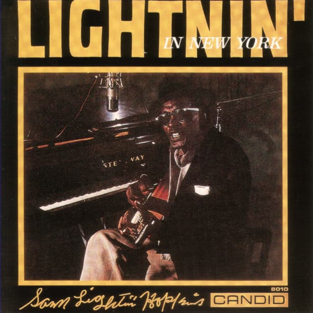 Album cover art for Lightnin' in New York
