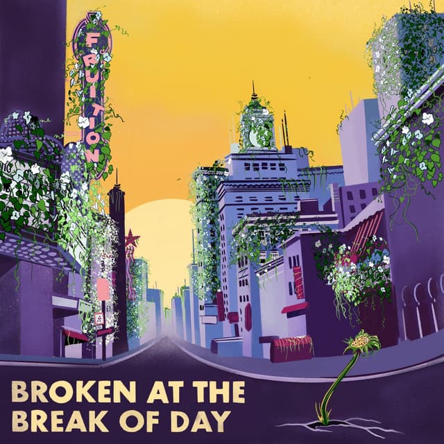 Album cover art for Broken at the Break of Day
