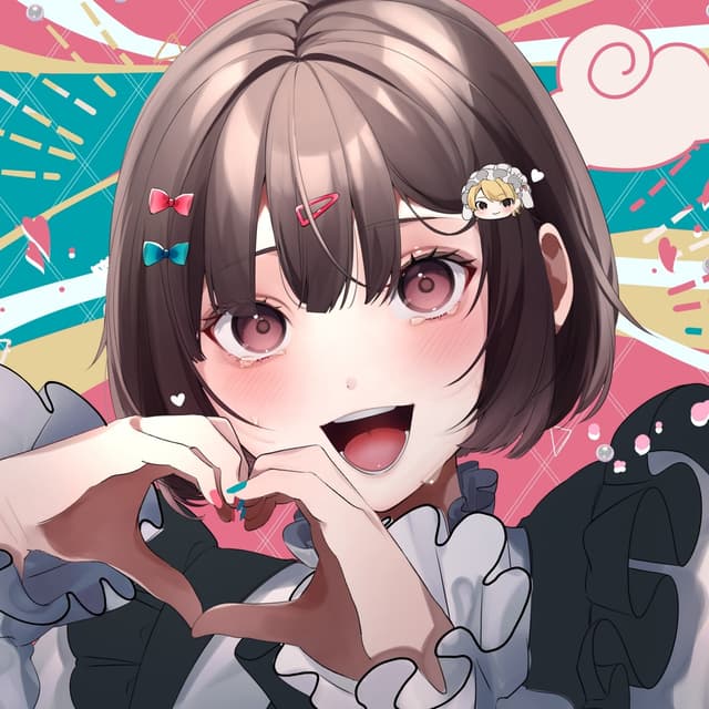 Album cover art for Please love me!