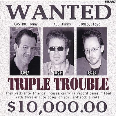 Album cover art for Triple Trouble
