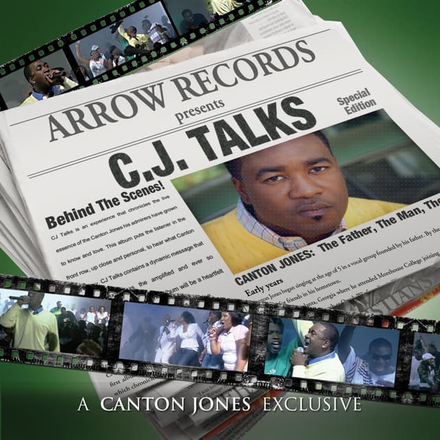 Album cover art for C.J. Talks (A Canton Jones Exclusive)