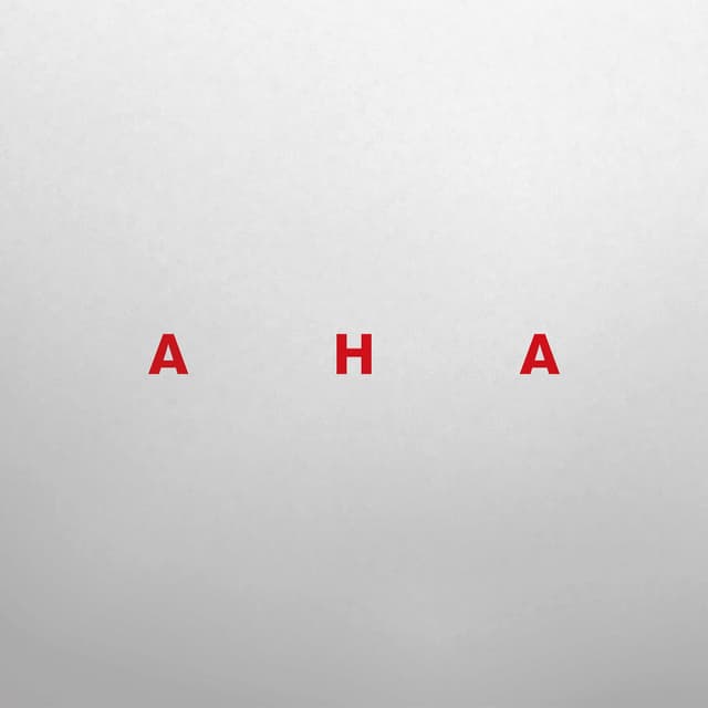Album cover art for AHA
