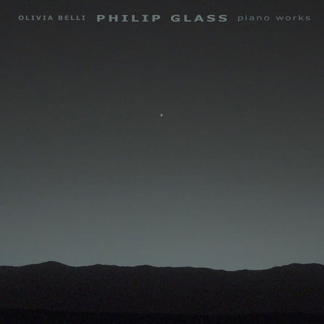Album cover art for Philip Glass: Piano Works