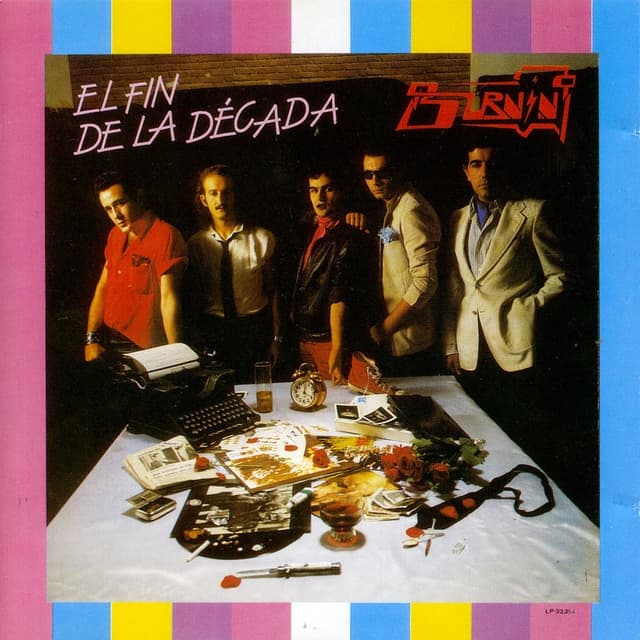 Album cover art for El fin de la decada