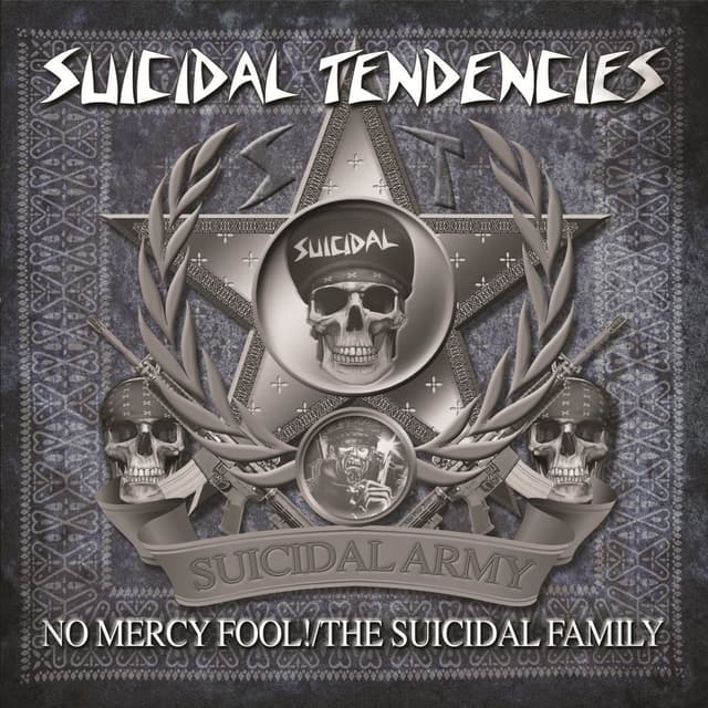 Album cover art for No Mercy Fool !/The Suicidal Family