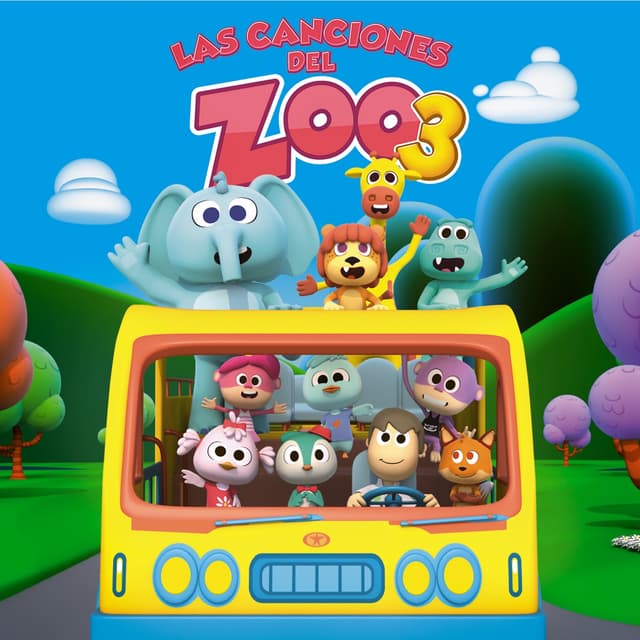 Album cover art for Canciones del Zoo Vol. 3