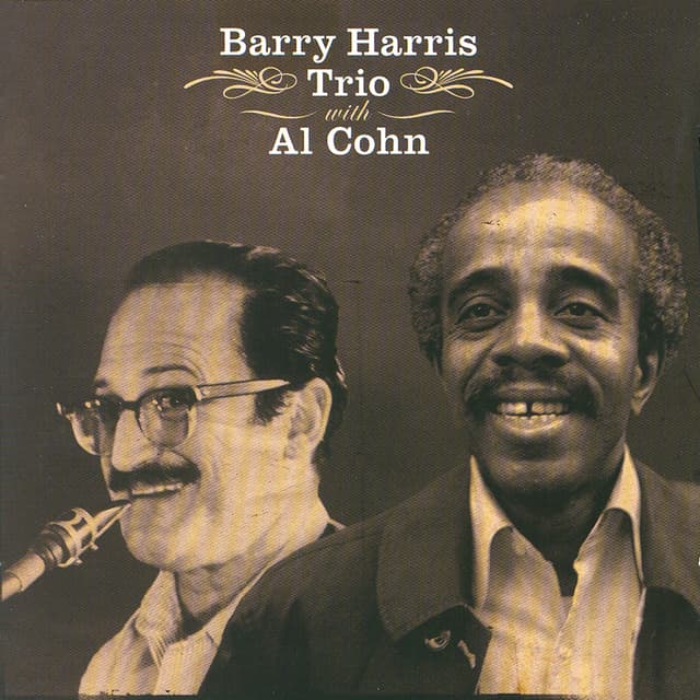 Album cover art for Barry Harris Trio with Al Cohn
