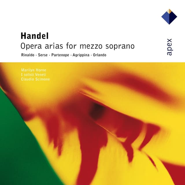 Album cover art for Handel : Operatic Arias