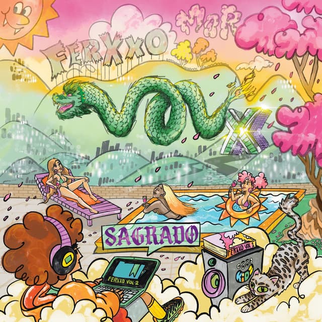 Album cover art for FERXXO VOL X: Sagrado