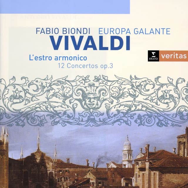 Album cover art for Vivaldi: L'estro Armonico : Fabio Biondi - Europa Galante