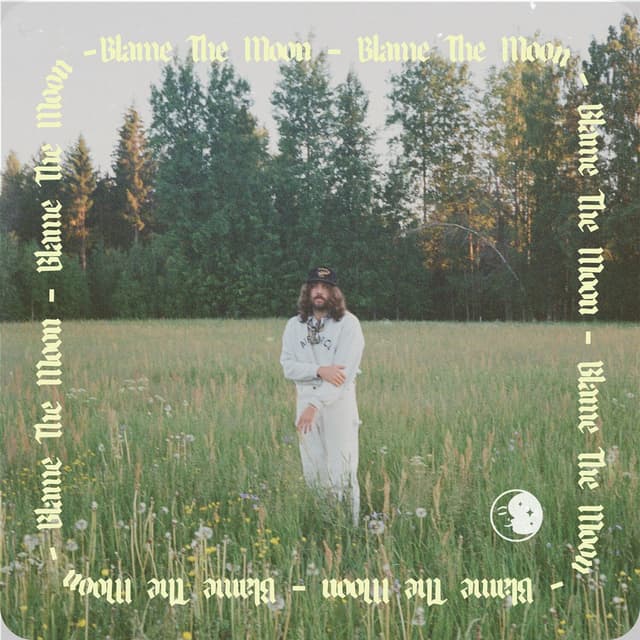 Album cover art for Blame The Moon