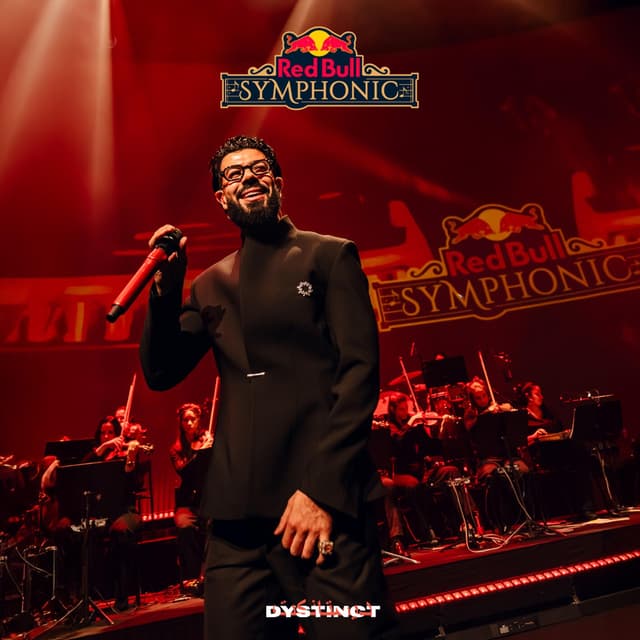 Album cover art for RED BULL SYMPHONIC LIVE