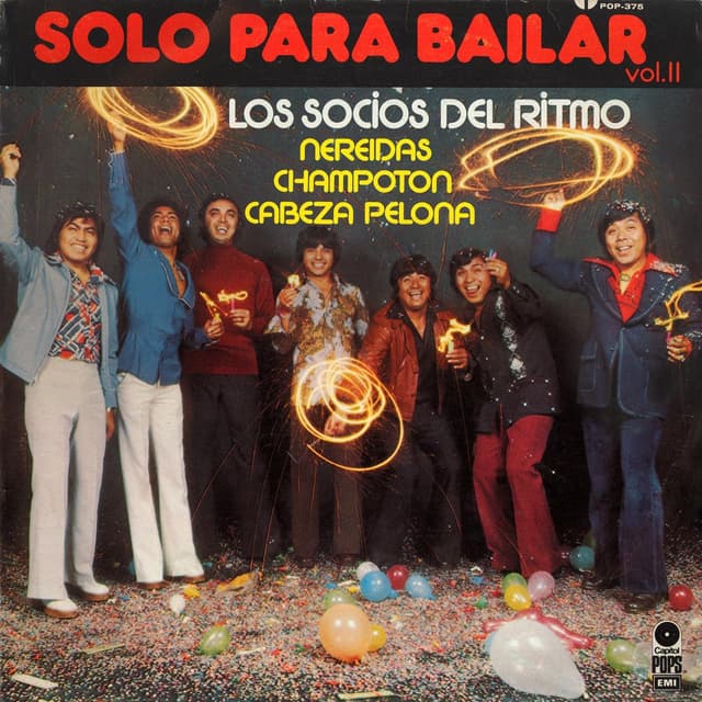 Album cover art for Solo Para Bailar