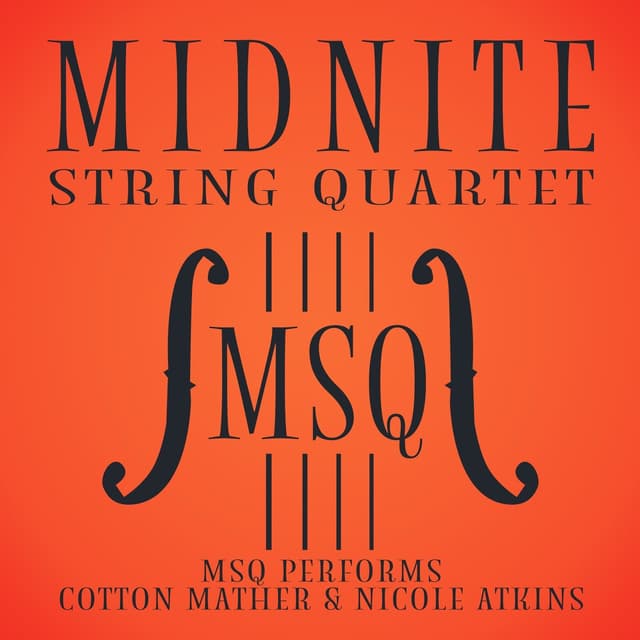 Album cover art for MSQ Performs Cotton Mather & Nicole Atkins
