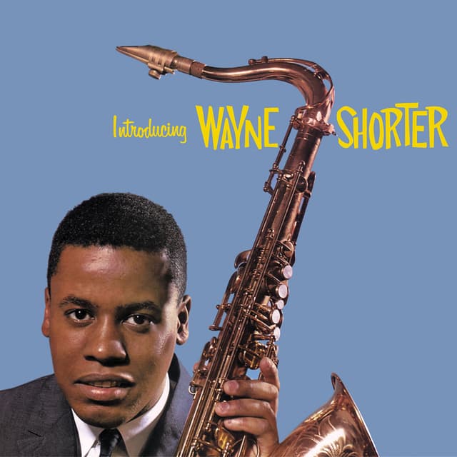 Album cover art for Introducing Wayne Shorter