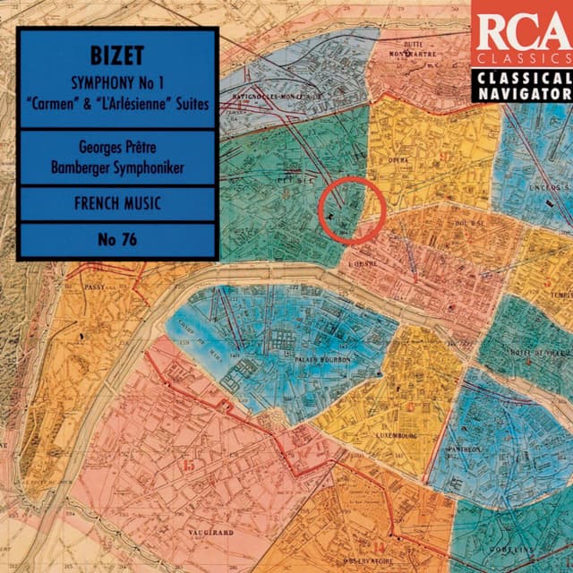 Album cover art for Bizet : Symphony N°1