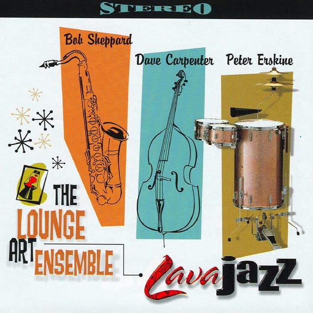 Album cover art for Lava Jazz