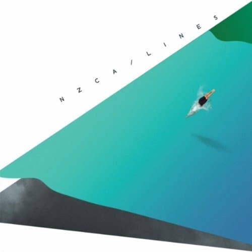 Album cover art for NZCA/Lines
