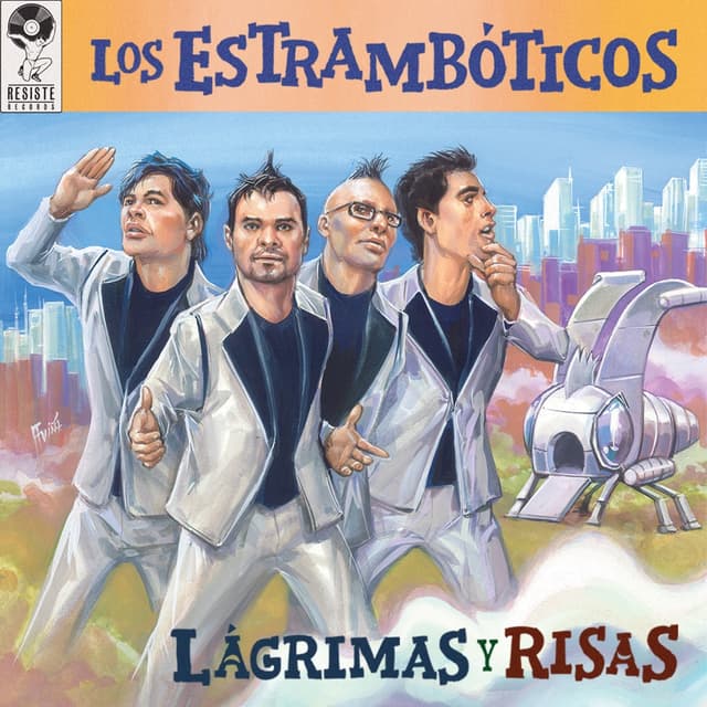 Album cover art for Lágrimas y risas
