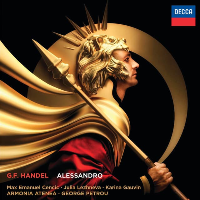 Album cover art for Handel : Alessandro