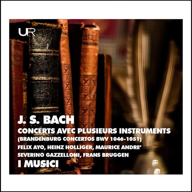 Album cover art for Bach: Brandenburg Concertos 1-6
