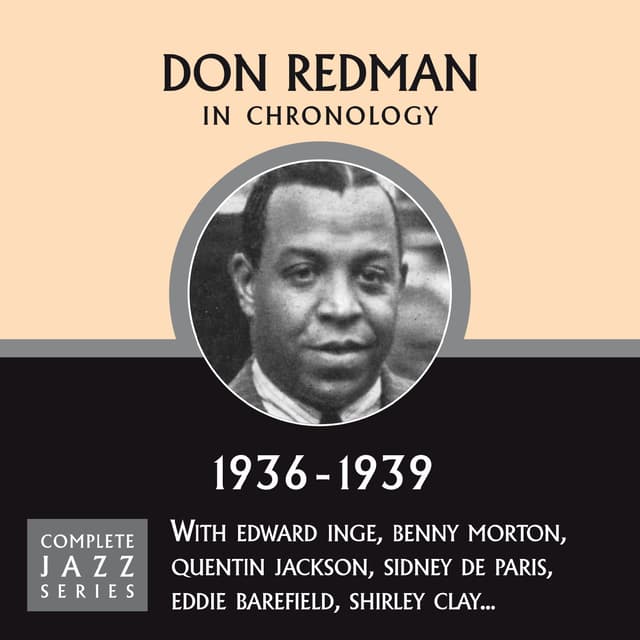 Album cover art for Complete Jazz Series 1936 - 1939