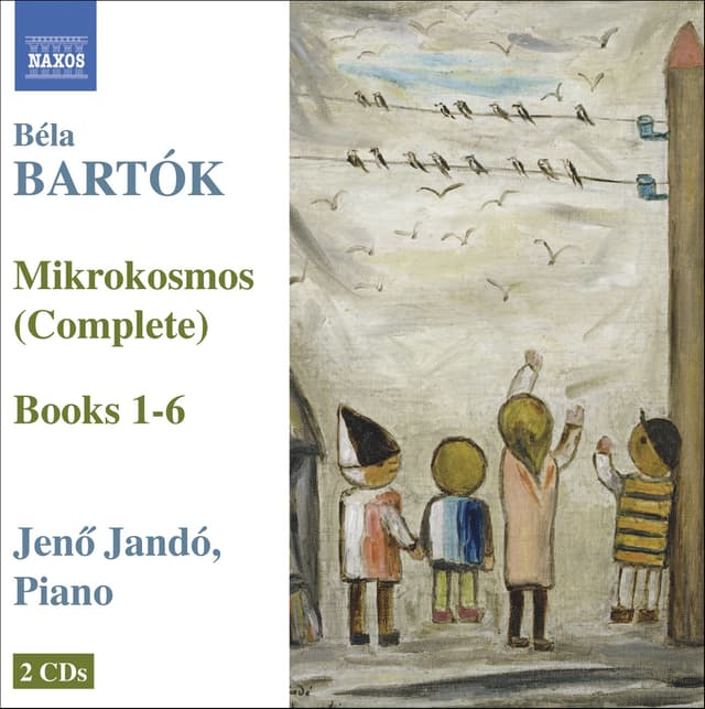 Album cover art for Bartók: Mikrokosmos (Complete)