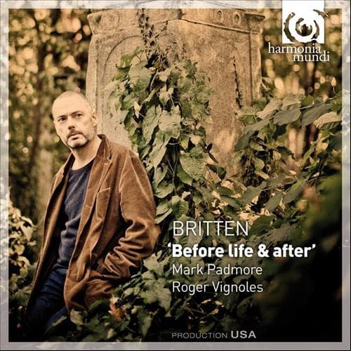 Album cover art for Britten: 'Before Life & After'