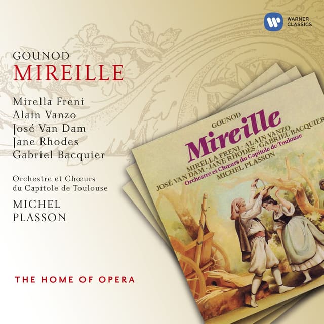 Album cover art for Gounod - Mireille - Freni, Vanzo