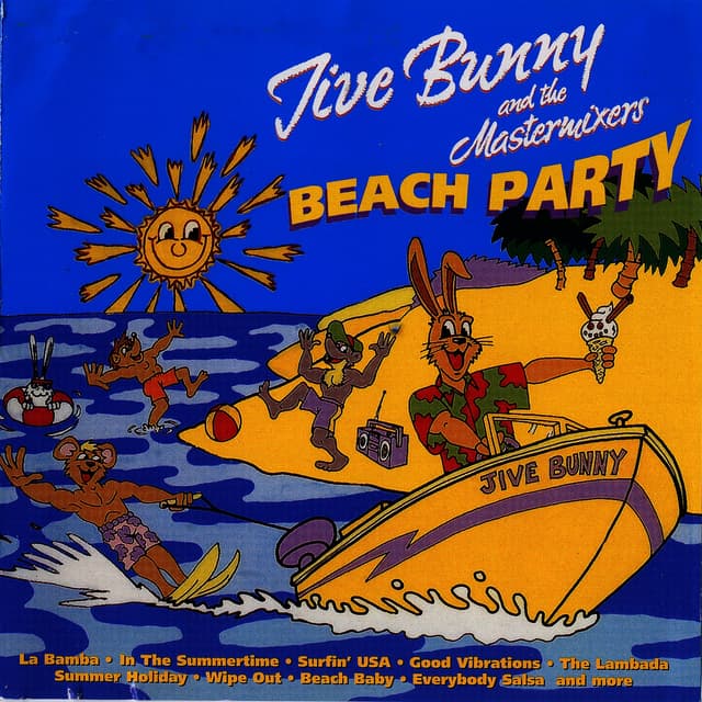 Album cover art for Beach Party