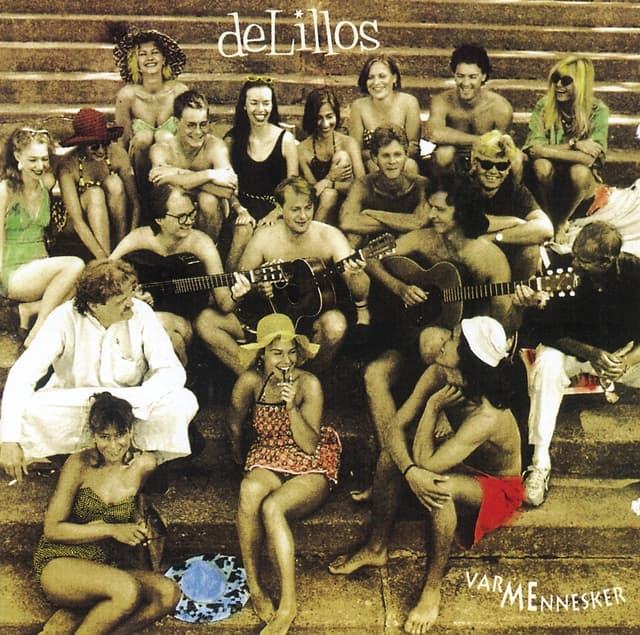 Album cover art for Varme Mennesker