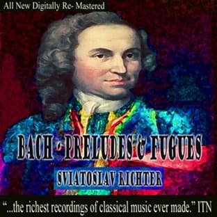 Album cover art for Bach - Preludes & Fugues