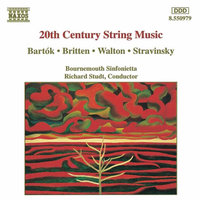 Album cover art for 20th Century String Music